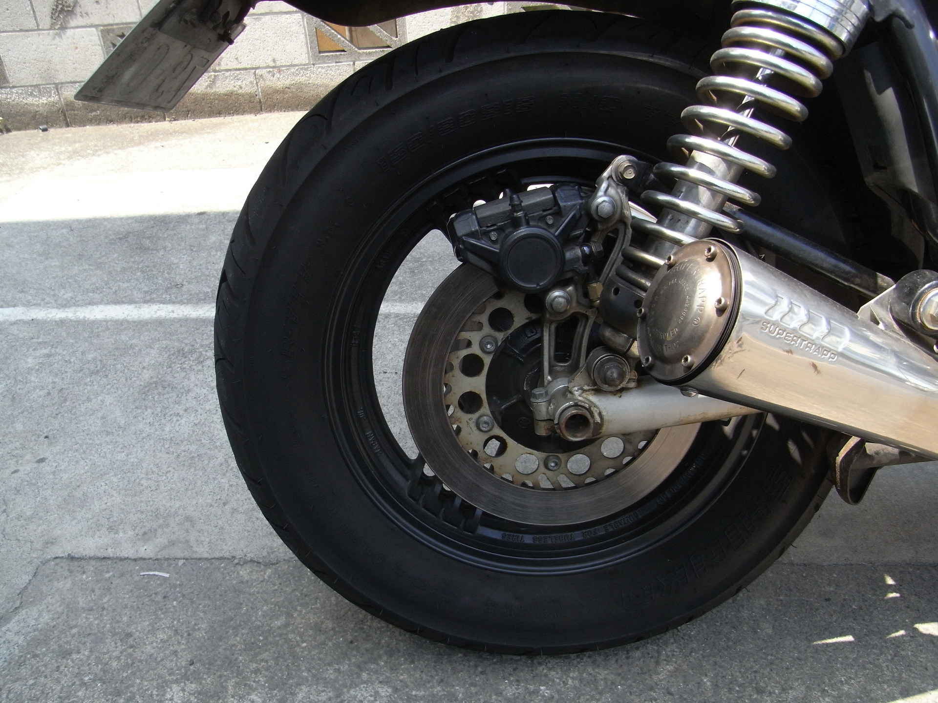 V-MAXホイール交換: 100V-MAX mkⅢ